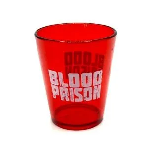 Shot Glass - Blood Prison Red